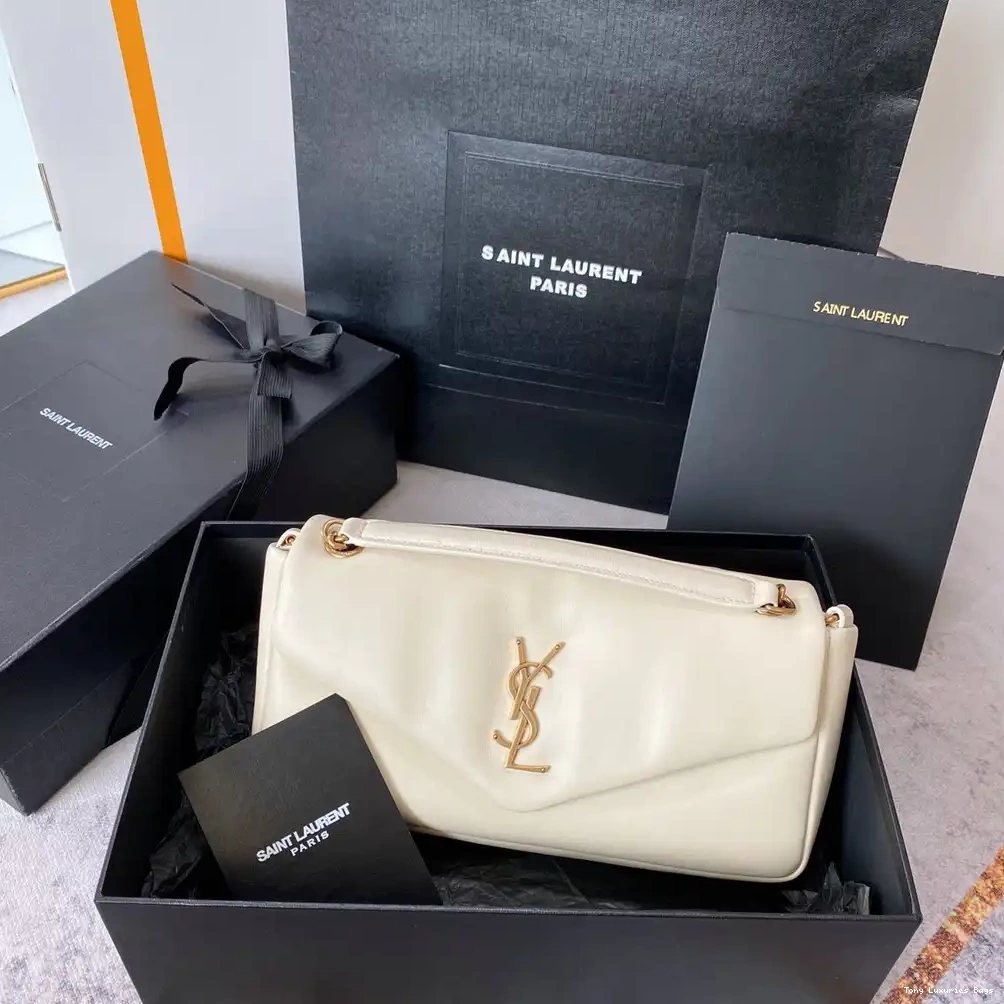 Tony Luxuries YSL IN PLUNGED LAMBSKIN CALYPSO 0620